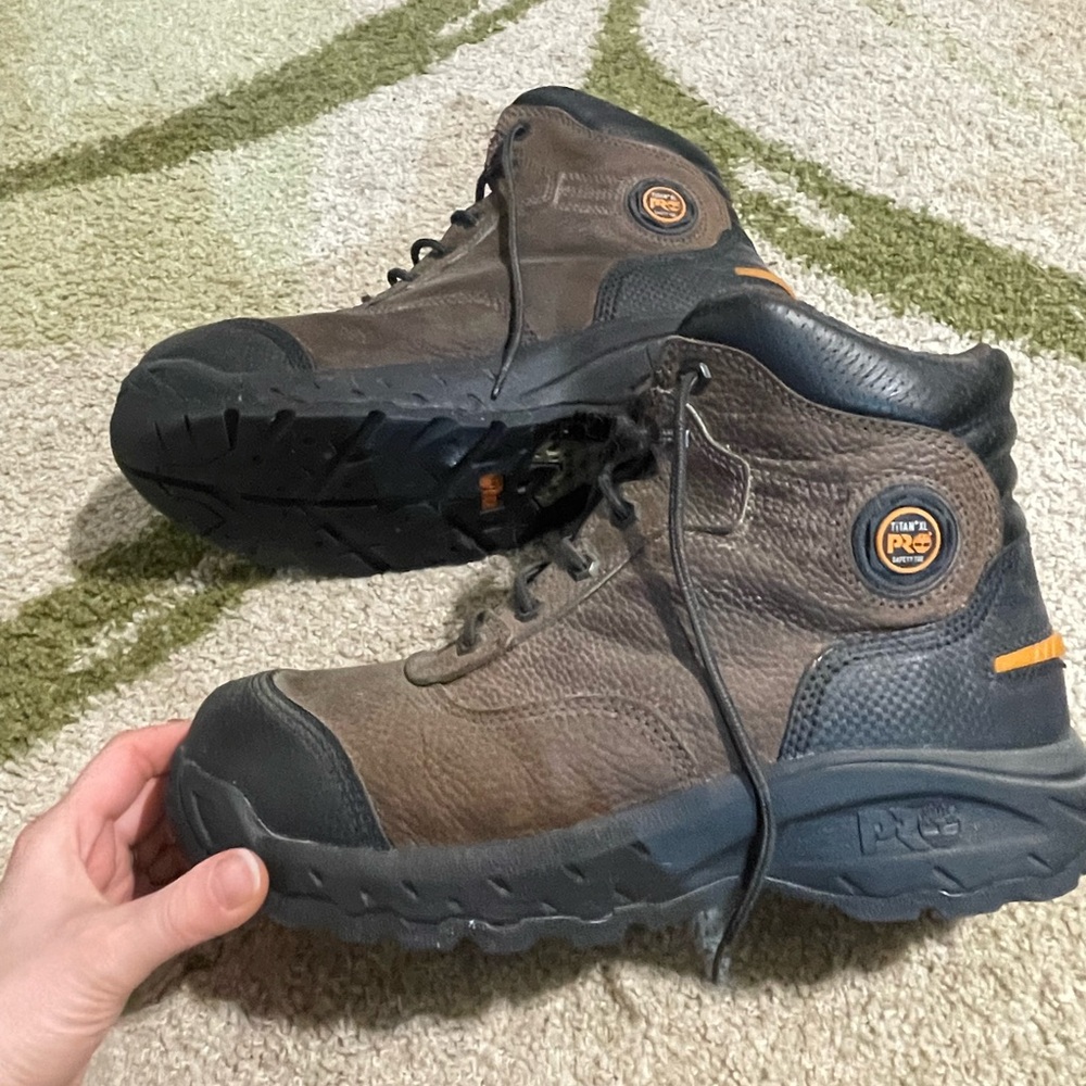 Timberland pro Titan XL safety toe boot size 9W